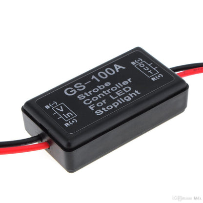 Modul Strobo Flash pentru lampa Stop Frana, alimentare 12V - 24V, auto, moto, camion-5