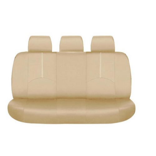 Set 11 huse scaun auto Universale din piele ecologica Bej, AG338F-1
