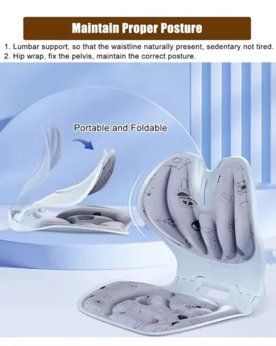 Scaun Ergonomic pentru Suport Lombar și Corectarea Posturii