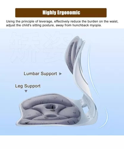 Scaun Ergonomic pentru Suport Lombar și Corectarea Posturii