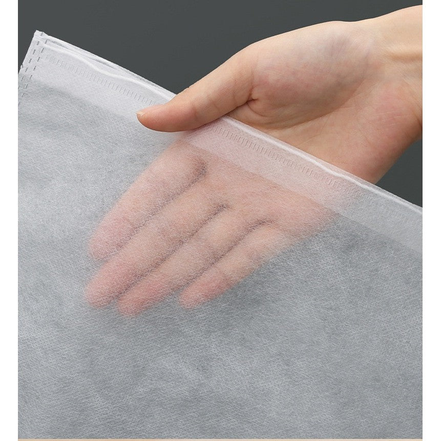 Sac Depozitare Incaltaminte, Flippy, de Protectie, pentru Voiaj, Netesut, Rezistent la Praf, Protectie Solara, Anti-Ingalbenire, 48x32 cm, Marime Mare, Transparent-4