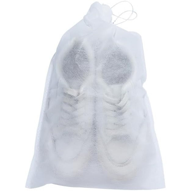 Sac Depozitare Incaltaminte, Flippy, de Protectie, pentru Voiaj, Netesut, Rezistent la Praf, Protectie Solara, Anti-Ingalbenire, 38x32 cm, Marime Medie, Transparent-0