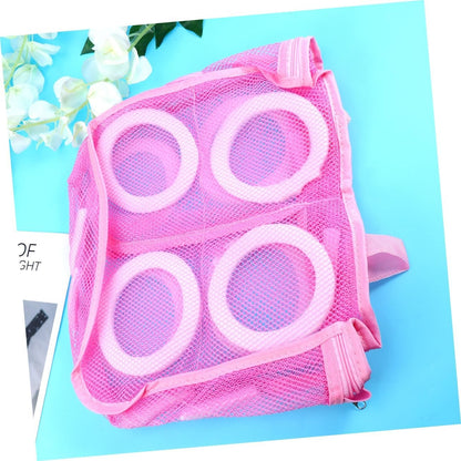 Sac pentru Spalare Incaltaminte, Flippy, pentru Masina de Spalat, 28x24.5x8 cm, Roz-2