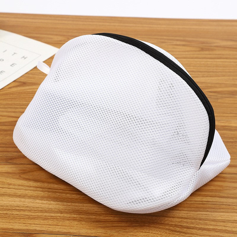 Sac pentru spalare si uscare incaltaminte Flippy, compatibil cu masina de spalat, material rezistent, 42 x 24 x 24 cm, alb-6