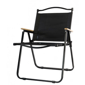 Scaun camping, Aluminiu, Pliabila, Flippy, 52 x 53 x 80 cm, Negru-0