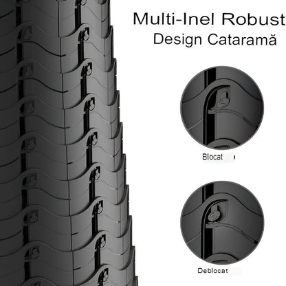 Scaun Telescopic Pliabil pentru Camping si Pescuit, Flippy, Portabil, Universal, Sustine 150 kg, ABS, Diametru 25 cm, Extensibil, Inaltime 45 cm, Negru-2