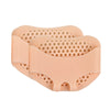 Set 2 Branturi cu Gel, Flippy, pentru Metatarsiene, Pernute din Silicon Gel, Universale, Separator Corectie Pozitie Degete Picior, Crem-0