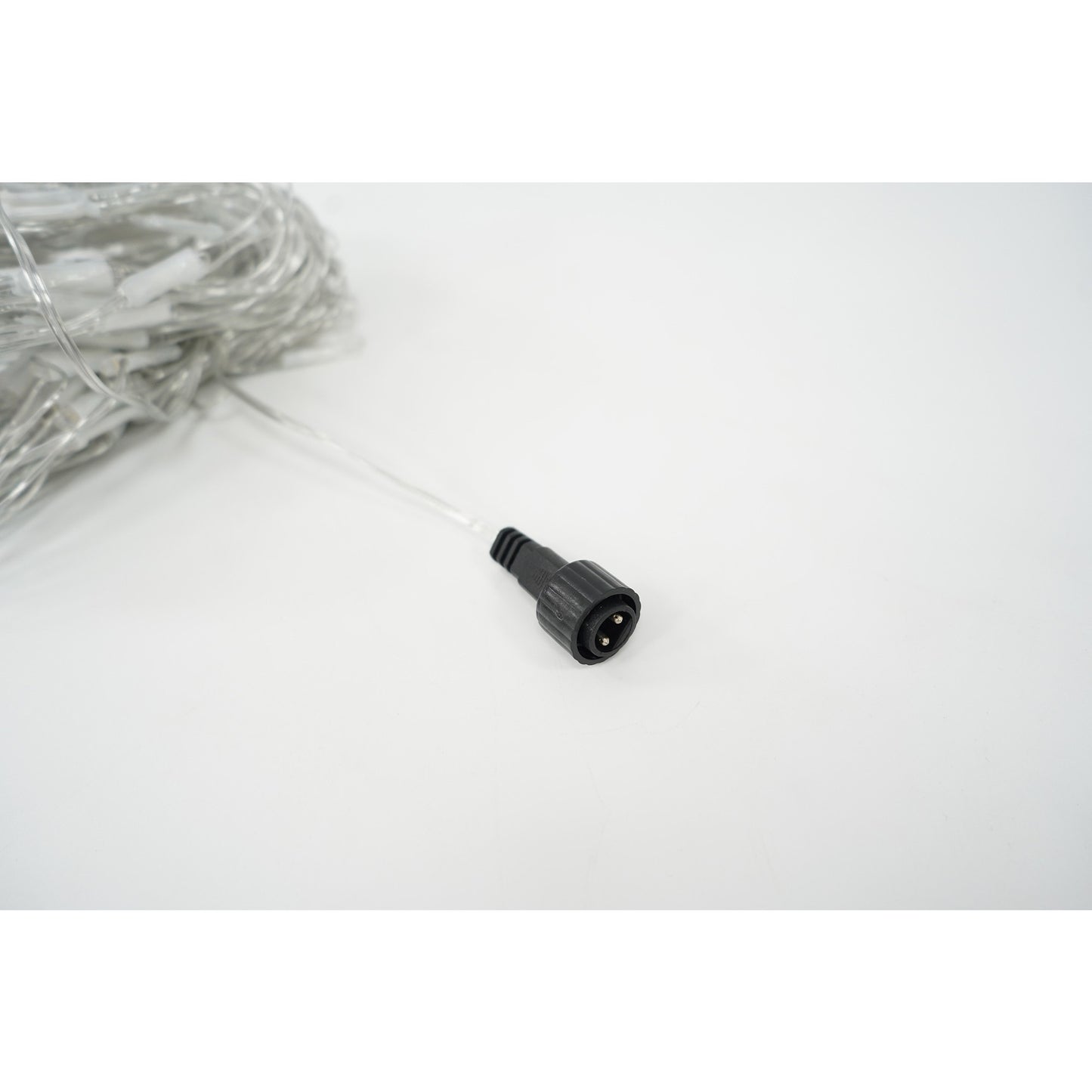 Sectiune Instalatie de Craciun Flippy, Tip Plasa, 120 LED-uri, 1.5 x 1.5 m, 8 jocuri de lumini, Interconectabila, Fir transparent, Alb cald-3