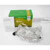 Sectiune Instalatie de Craciun Flippy, Tip Plasa, 120 LED-uri, 1.5 x 1.5 m, 8 jocuri de lumini, Interconectabila, Fir transparent, Alb cald-0