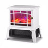 Semineu electric Flippy, 1500W, cu efect de flacara, 25 x 16 x 25 cm, Alb-0