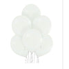 Set 10 Baloane din Latex, Flippy, Model Party, 13 cm, 1 g, Alb-0