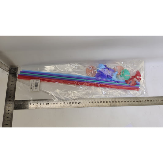 Set 10 bete pentru baloane, Flippy, 40 cm , multicolor-1