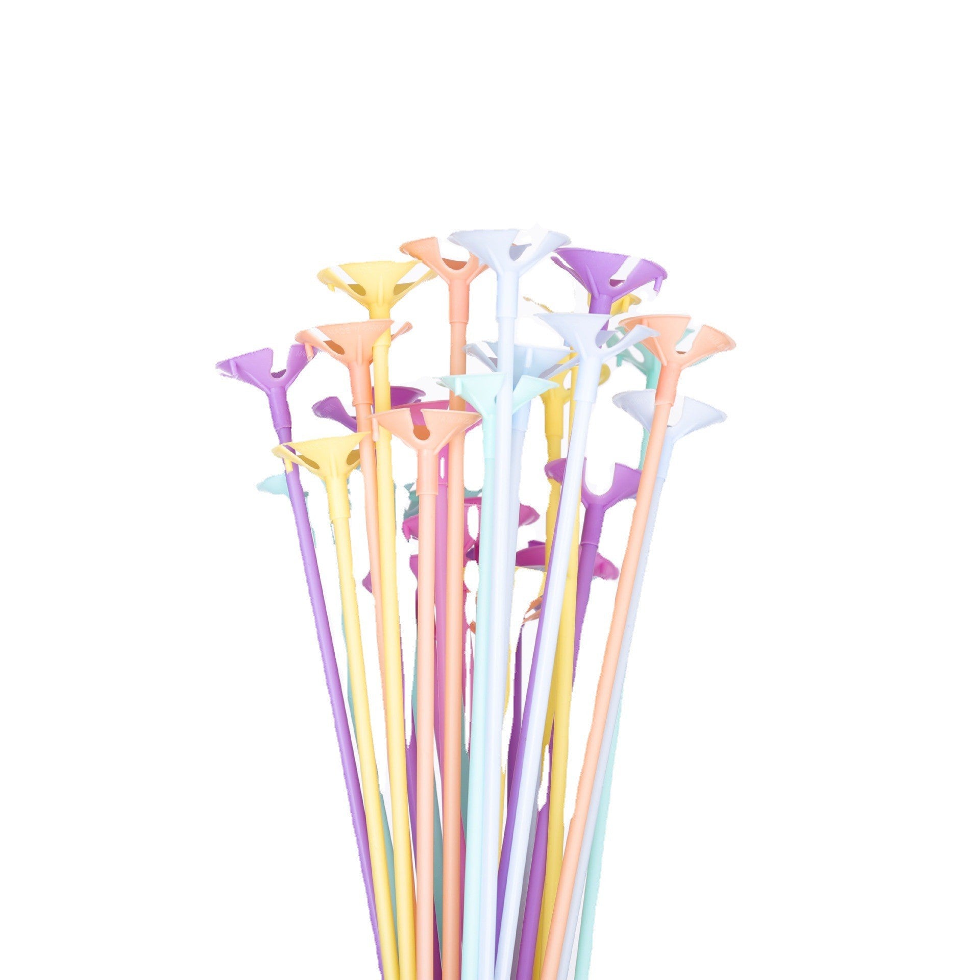 Set 10 bete pentru baloane, Flippy, 40 cm , multicolor-0