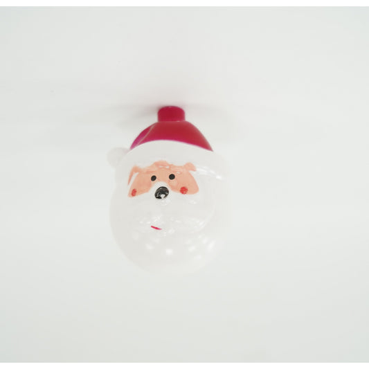 Set 10 buc ornament pentru instalatie, model Mos Craciun-1