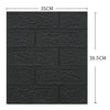 Set 10 Placi Tapet 3D Flippy,  35 x 38 cm, 3 mm, 1.33 mp, Gri inchis-0