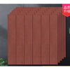 Set 10 Placi Tapet 3D Flippy, 70 x 70 cm, impermeabil, 4.9 mp, Tip "Placi lemn", Maro simplu-0