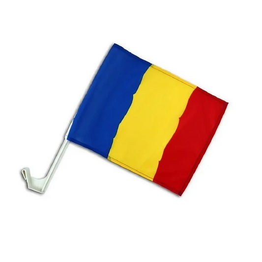 Set 1000 Steaguri Tricolor Auto, Flippy, 45 cm x 30 cm, Stegulet, Drapel-0