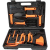 Set 12 accesorii pentru gradinarit Flippy, geanta depozitare inclusa, otel inoxidabil, 37 x 27 cm, portocaliu-0