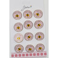 Set 12 Brose Martisor pentru Copii Albina Don`t Worry Bee Happy-0