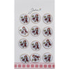 Set 12 Brose Martisor pentru Copii Baiat si Fata Imbracati Traditional-0