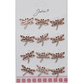 Set 12 Brose Martisor Primavara Libelula Traditional si Pietre-0