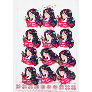 Set 12 Brose Martisor Primavara Mesaj Love You Nasa-0