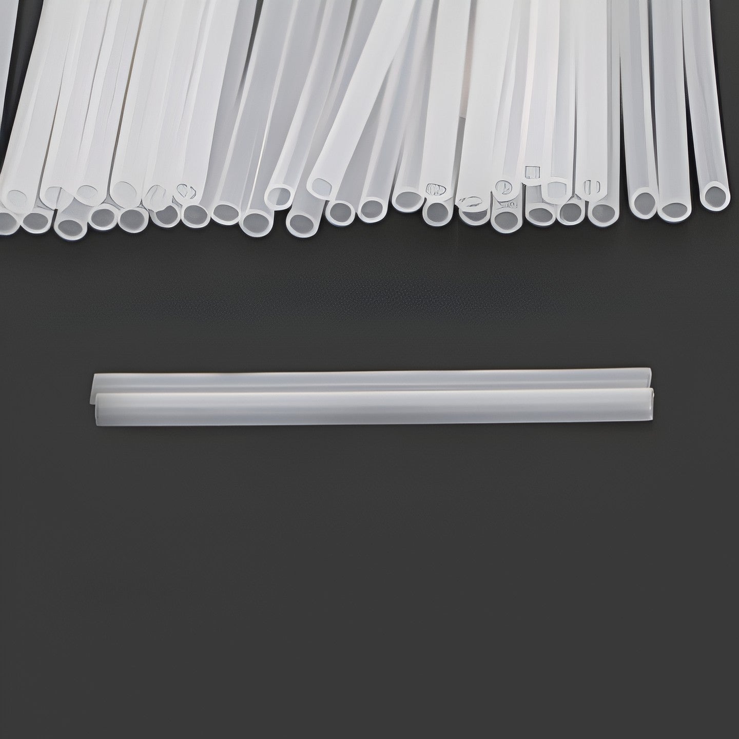 Pai din Plastic, pentru Umflarea Baloanelor din Folie, Flippy, 8 cm, Transparente-1