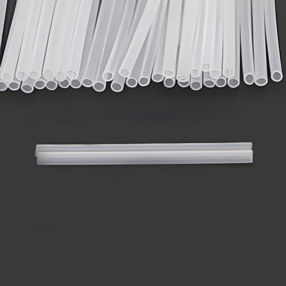 Pai din Plastic, pentru Umflarea Baloanelor din Folie, Flippy, 8 cm, Transparente-1