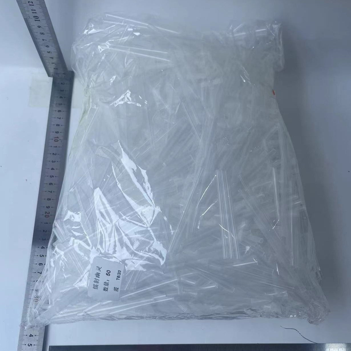 Pai din Plastic, pentru Umflarea Baloanelor din Folie, Flippy, 8 cm, Transparente-7
