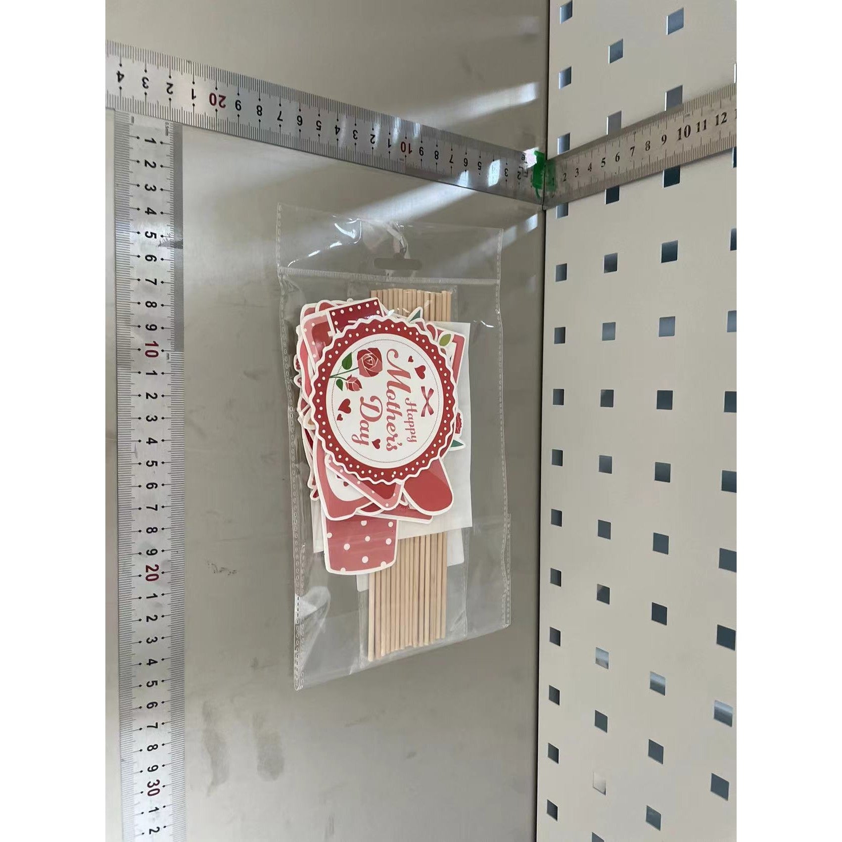 Set 18 Accesorii pentru Petrecere, Props pentru Coltul de Poze, Tematica Ziua Mamei, Multicolor-1