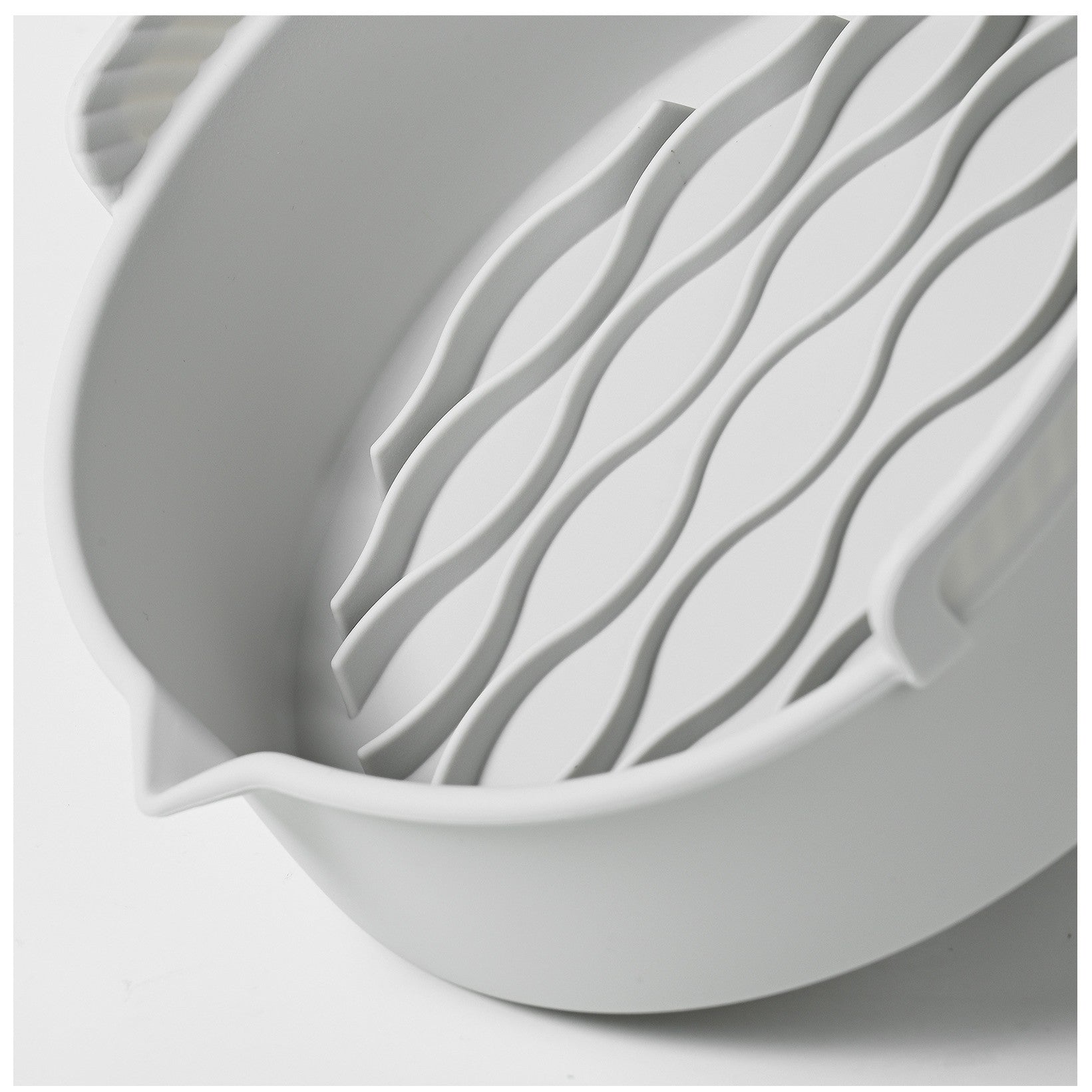 Set 2 tavi din silicon ecologic pentru air fryer Flippy, temperatura maxima 230 grade, reutilizabile, reciclabile, cu manere anti-alunecare, fund antiaderent, 18.7 x 19.5 x 7 cm, gri-5