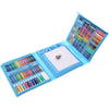Set 208 Piese, Complet pentru Pictura si Desen, Flippy, Tip Servieta, 3-12 Ani, 40.5 x 5 x 30 cm, Albastru-0