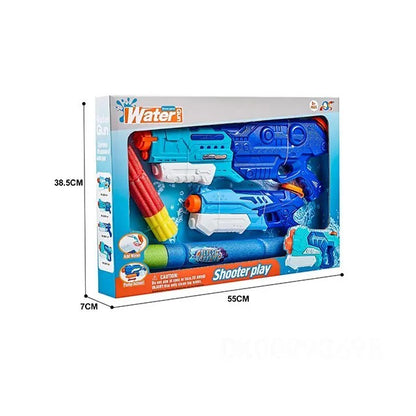 Set 2x Pistol cu Apa pentru Copii, Flippy, 6ani+, Albastru, 1x 900 ML +  1x 300 ML-3