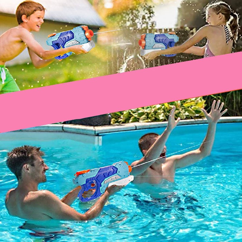Set 2x Pistol cu Apa pentru Copii, Flippy, 6ani+, cu baloane de apa, Albastru + Roz, 1x 600 ML +  1x 550 ML-7