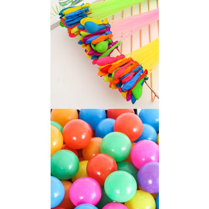 Set 2x Pistol cu Apa pentru Copii, Flippy, 6ani+, cu baloane de apa, Albastru + Roz, 1x 600 ML +  1x 550 ML-12
