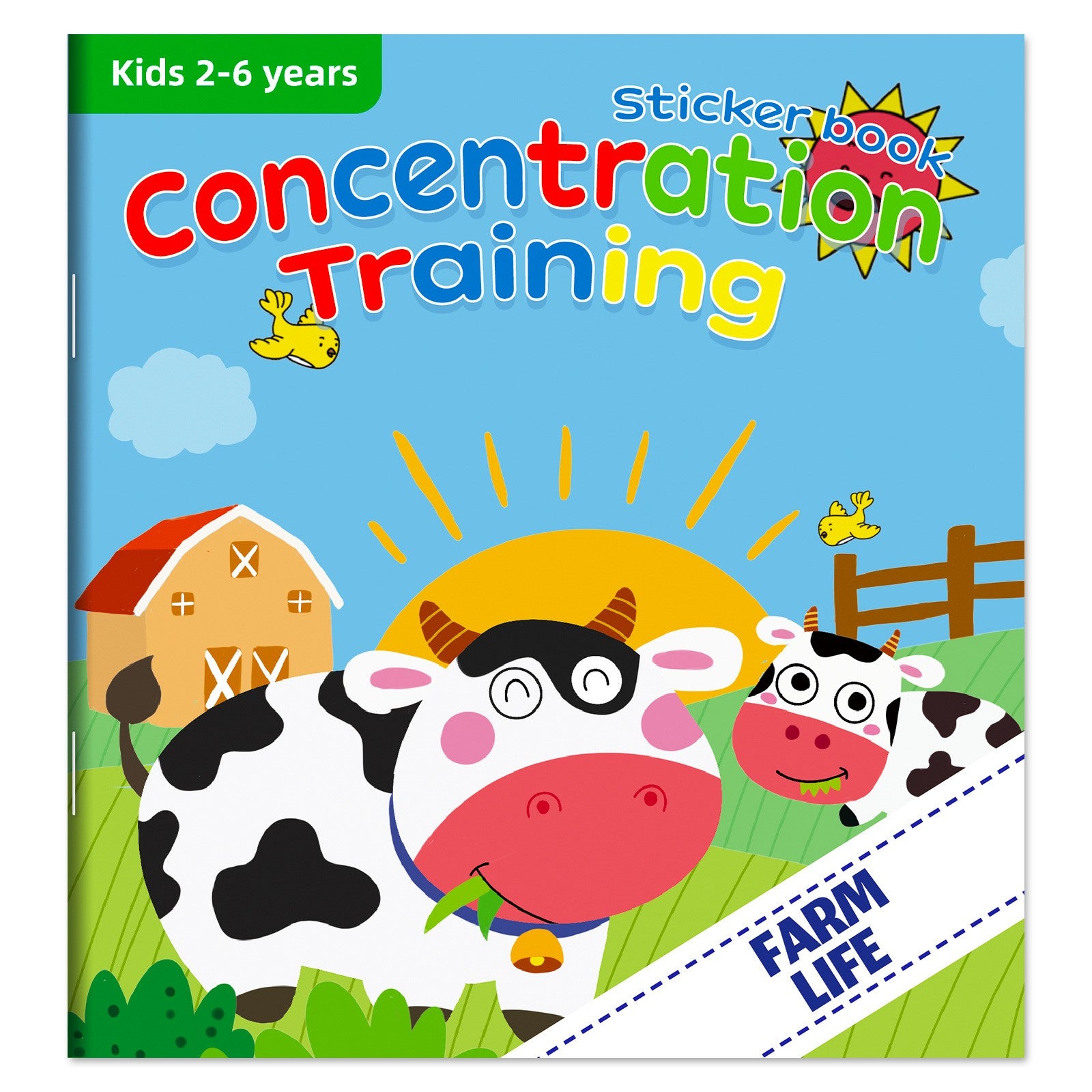 volume de carte de autocolante pentru produse noi transfrontaliere Amazon, care se concentrează pe autocolante de dezvoltare potențială, comoara de iluminare a copiilor Cartea educatie prescolar + DB01-99-0002 (set 10 volume)-4
