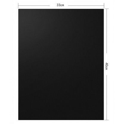 Set 4 Folii Antiaderente din Teflon, Flippy, Multifunctionale, Rezistente la Apa si Temperaturi Ridicate, pentru Gratar, Cuptor, BBQ Grill, 40x33 cm, Negru-11
