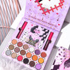 Set 4 Produse de Machiaj, KEVIN &amp; COCO, Black-White Witch, 22 culori, 19.7 x 21.2 x 2.5 cm-0