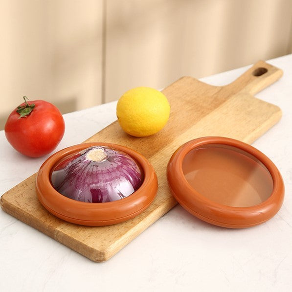 Set 4 Recipiente pentru Pastrarea Proaspata a Legumelor, Flippy, Cutii Portabile Sigilate Anti-oxidare, 4 Forme Diferite pentru Legume sau Fructe, Culori diferite-1