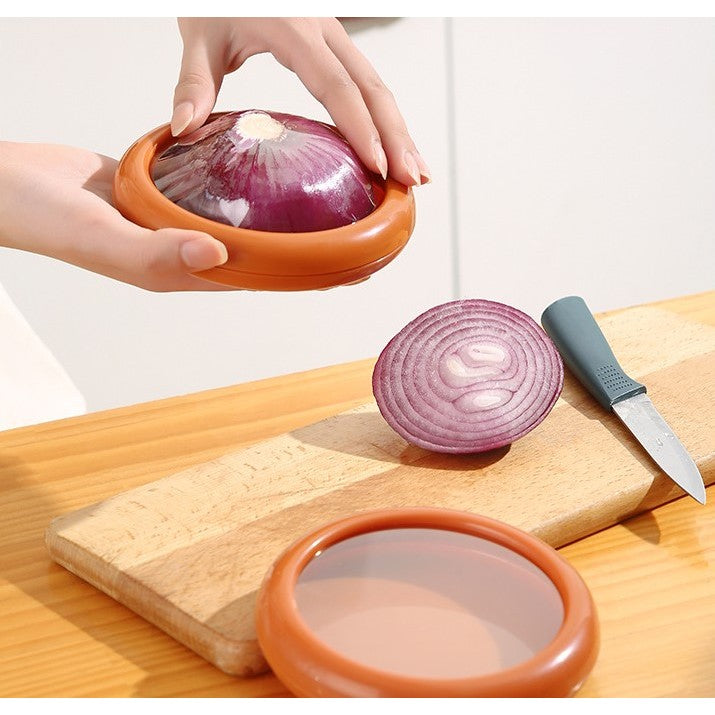 Set 4 Recipiente pentru Pastrarea Proaspata a Legumelor, Flippy, Cutii Portabile Sigilate Anti-oxidare, 4 Forme Diferite pentru Legume sau Fructe, Culori diferite-6