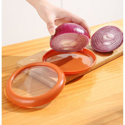 Set 4 Recipiente pentru Pastrarea Proaspata a Legumelor, Flippy, Cutii Portabile Sigilate Anti-oxidare, 4 Forme Diferite pentru Legume sau Fructe, Culori diferite-7