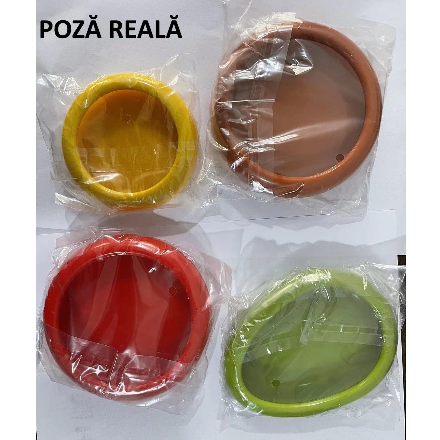 Set 4 Recipiente pentru Pastrarea Proaspata a Legumelor, Flippy, Cutii Portabile Sigilate Anti-oxidare, 4 Forme Diferite pentru Legume sau Fructe, Culori diferite-16