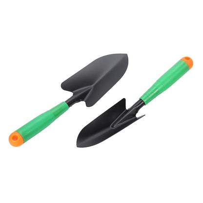 Set 4 Unelte de Gradina Flippy, pentru Plantare Prelucrare Sol si Ingrijire Plante, Material PVC si cardboard, 31.5 x 8.5 cm, verde-4
