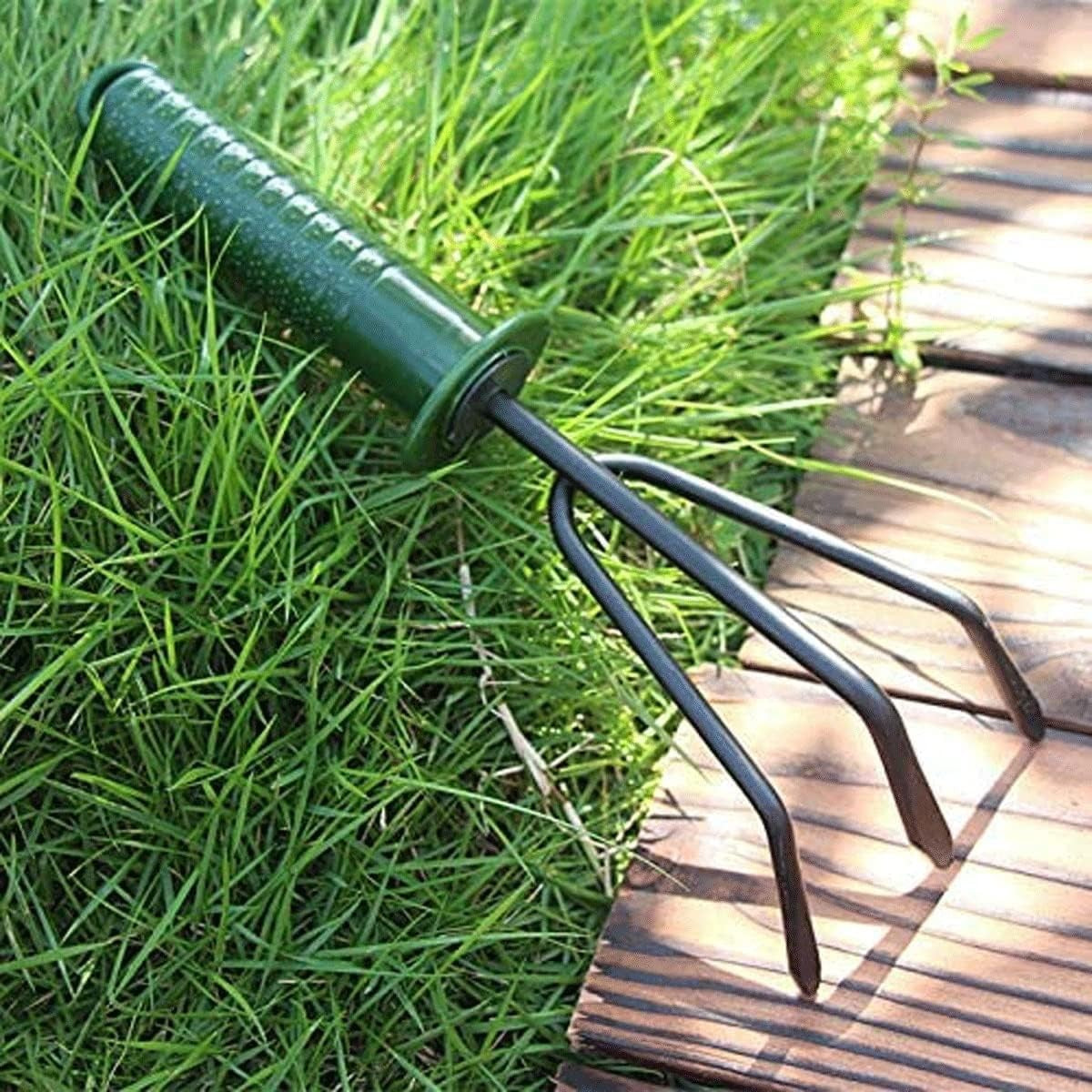 Set 4 Unelte de Gradina Flippy, pentru Plantare Prelucrare Sol si Ingrijire Plante, Material PVC si cardboard, 25 x 8.5 cm, verde-5