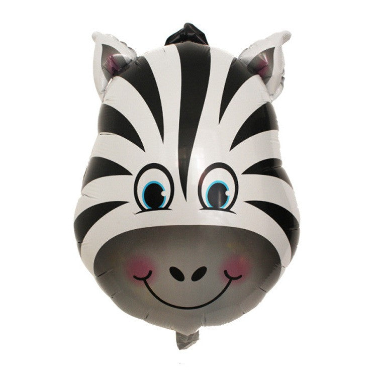 Set 5 Baloane Folie Metalizata, Flippy, Figurine Animale Salbatice, 30 cm, Ambalaj Individual, Pai inclus, Multicolor-2
