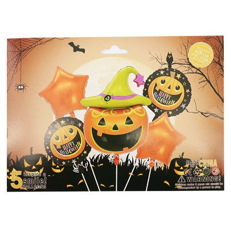 Set 5 baloane folie Halloween , 30- 40 cm, model 1-0