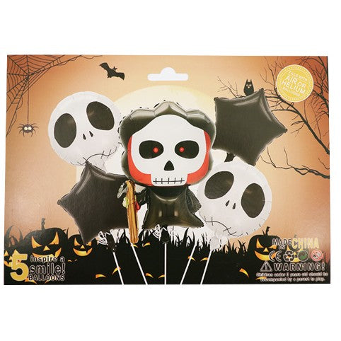Set 5 baloane folie Halloween , 30- 40 cm, model 2-0