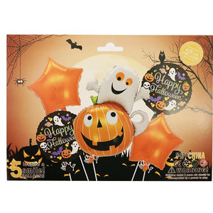 Set 5 baloane folie Halloween , 30- 40 cm, model 4-0