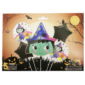 Set 5 baloane folie Halloween , 30- 40 cm, model 5-0