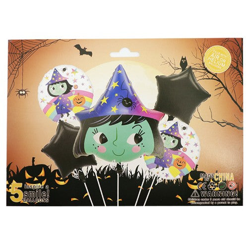 Set 5 baloane folie Halloween , 30- 40 cm, model 5-0